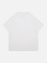 Cats Picture Puzzle Print Tee
