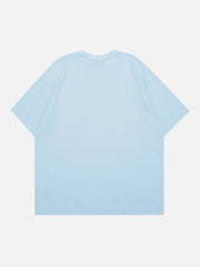 Cats Picture Puzzle Print Tee