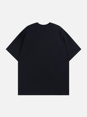 T-Shirt mit Kirsch-Fliege-Grafik