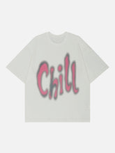 T-shirt graphique Chill Letters