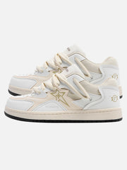 Chaussures de couple confortables et décontractées à motif pentagramme - 1708