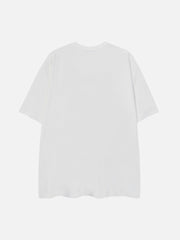 T-shirt à imprimé conque