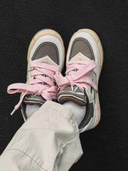 Couple Thick Bottom Bread Shoes - 1816