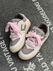 Couple Thick Bottom Bread Shoes - 1816