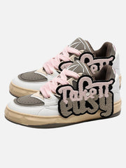 Couple Thick Bottom Bread Shoes - 1816