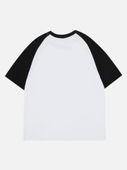 T-Shirt mit Kuh-Print