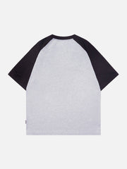 T-Shirt mit Crackle-Stern-Print