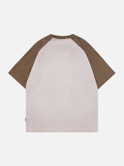 T-Shirt mit Crackle-Stern-Print