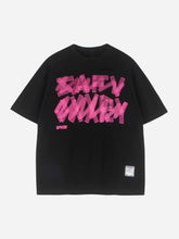 T-shirt imprimé alphabet créatif