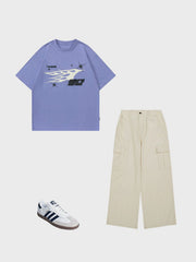 Creative Graffiti Print Tee