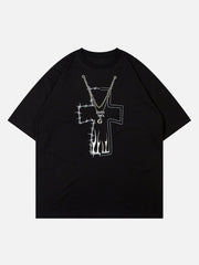 Crosses Print Tee