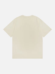 T-Shirt mit Crowd-Print