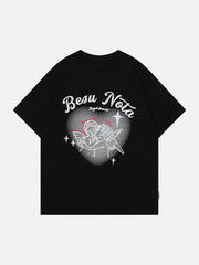 T-shirt imprimé Cupidon Love