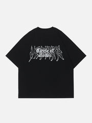 T-shirt à carreaux Cupidon