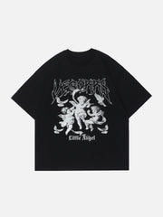 T-shirt à carreaux Cupidon