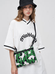 Sac bandoulière imprimé chat mignon