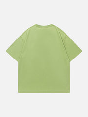 Cute Cat Print Tee