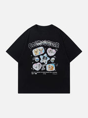 Cute Cat Print Tee
