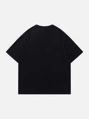 Cute Cat Print Tee