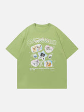 T-shirt imprimé chat mignon