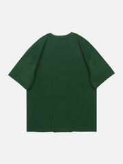 T-shirt graphique avec un chien mignon