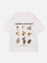 Cute Dog Print Tee
