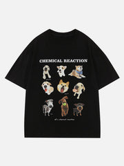 Cute Dog Print Tee