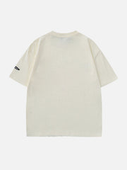 Cute Rabbit Print Tee