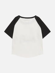 Cute Rabbit Print Tee