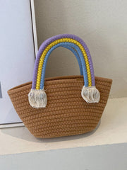 Joli sac fourre-tout arc-en-ciel