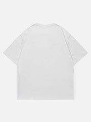 Süßes T-Shirt mit Samojeden-Print