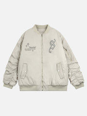 Veste de baseball foncée