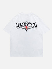 T-shirt en coton épais foncé