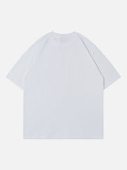T-Shirt mit Dämonenstern-Grafik