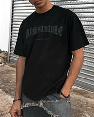 Design Sense Vielseitiges Buchstaben-T-Shirt - 1642