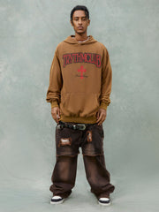 Devotional Cross Key Letter Hoodie