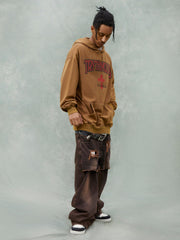 Devotional Cross Key Letter Hoodie