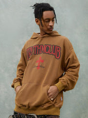 Devotional Cross Key Letter Hoodie