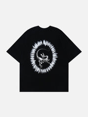 Dinosaur Fossil Plastisol Printing Tee