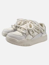 Chaussures de skateboard à motif tresse sale