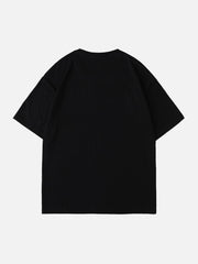 T-Shirt mit Buchstaben-Print von Dizziness