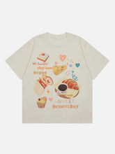 T-shirt imprimé donut