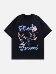 T-Shirt mit Dove Clash-Print