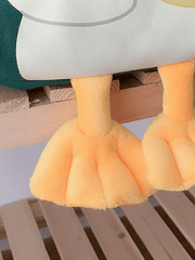 Canvas-Tasche mit Entenblume