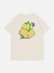 Duck Graphic Flocking Tee