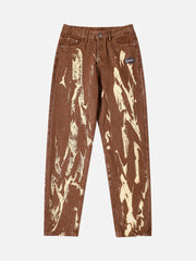 Jean dégradé teint -1062