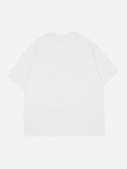 Einklang Kamera-Print-T-Shirt