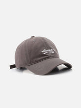Embroidered Letters Baseball Cap