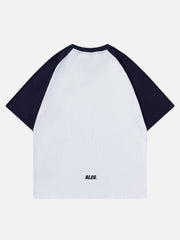 Embroidery Patchwork Tee