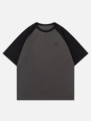 Embroidery Patchwork Tee